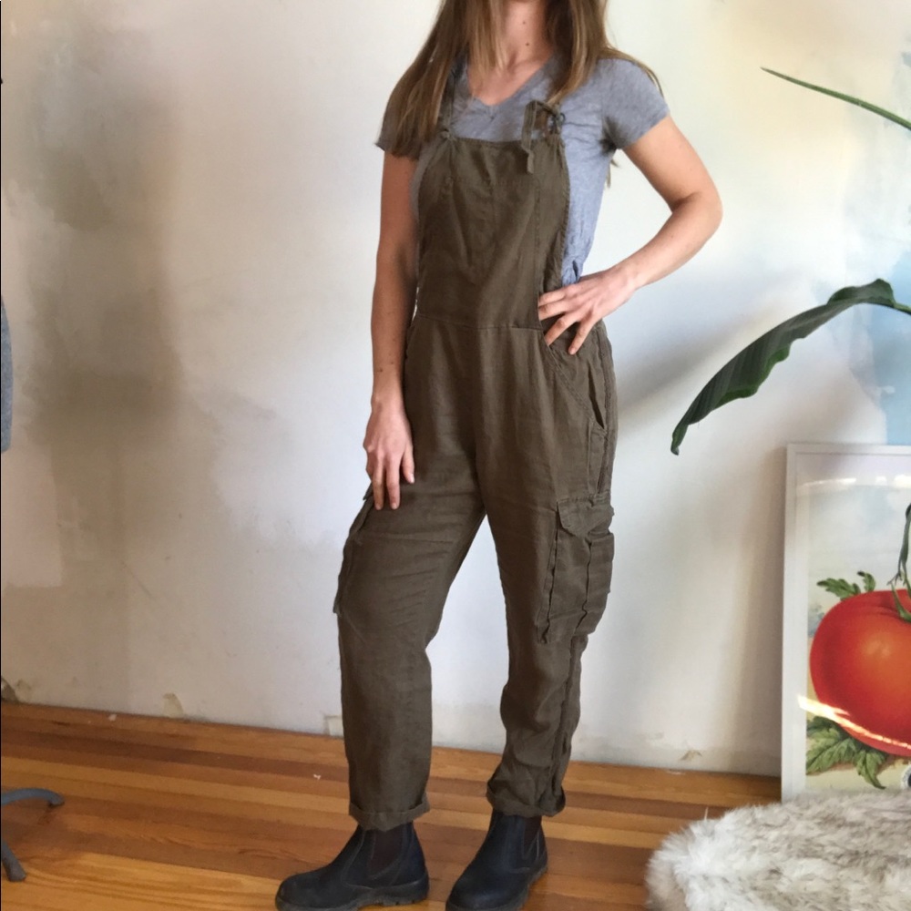 Amazing Linen Overalls